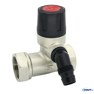 Ventil poist.3/4&quot;MYJAVA TE2852.1- Do 8bar červeny