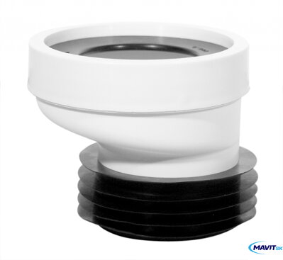WC manžeta STY krátká pevná vyosená o 20mm