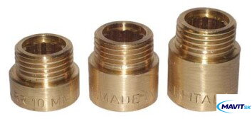 Predĺženie mosadzné 3/4"  