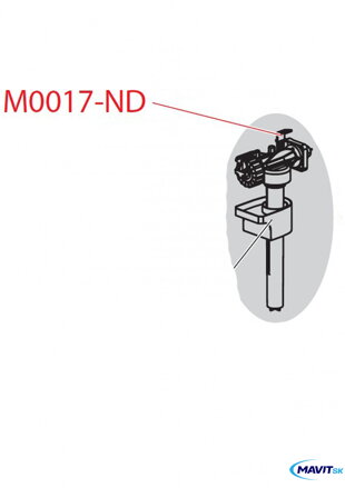 A100 -  M17 držiak plaváku