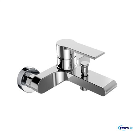 DITA Vaňová nástenná batéria,150 mm, bez príslušenstva, chróm DITA Vaňová nástenná batéria,150 mm, bez príslušenstva, chróm