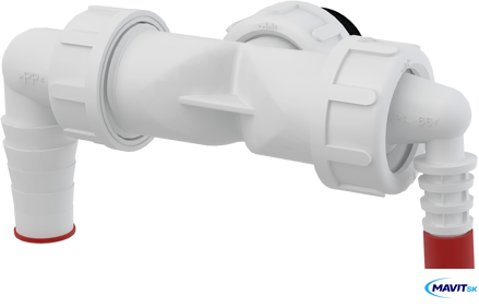 Kolienko k sif. BIELE DVOJ.MAT- G1 sp.klap.40/32