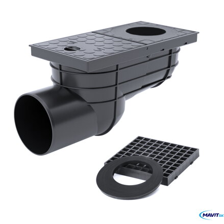 Vpusť kanal.odpad  KV110 BOČNÁ-STYRON