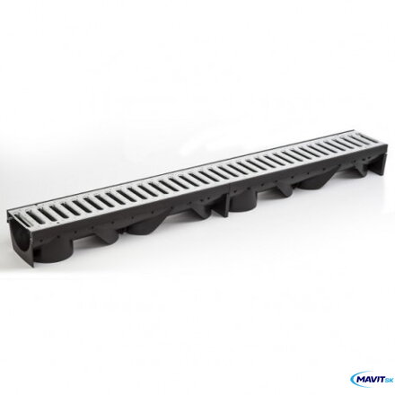 Žľab odtokový vonkajší /1500kg/pozink mriežka