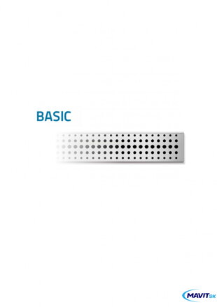 Žľab CH BASIC    Lesk