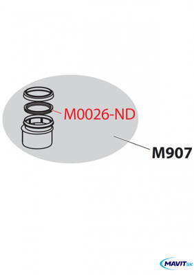 A101,102 -  M907 redukcia komplet