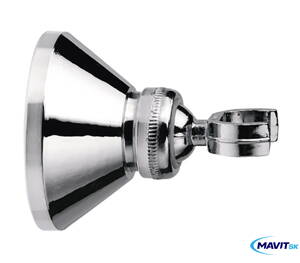 Držiak hadice sprchy "LUX"konický-CELOKOVOVY