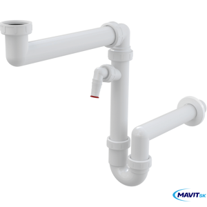 Sifón A872P sif.drez.úsporný s príp. pr.40 s PM