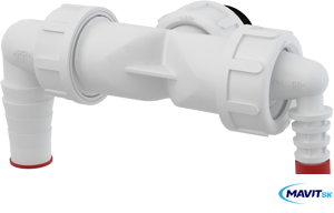 Kolienko k sif. BIELE DVOJ.MAT- G1 sp.klap.40/32