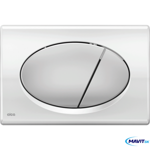 M73 Ovláda.tlač. pre predsten. inštalač.systém, chróm-lesk/mat