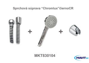 Súprava sprchová CHROMLUX 200+ GOUDA